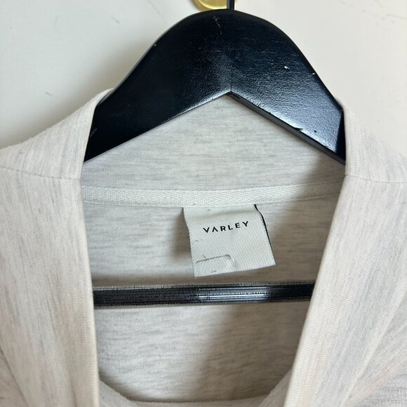 VARLEY Betsy Sweatshirt in Ivory Marl Size Medium - Picture 7 of 14